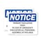 Signmission Primary Evacuation Point In Case Of Emergency, 14 in W x Rectangle, Plastic OS-2PACK-NS-P-1014-L-17803 - alternate 1